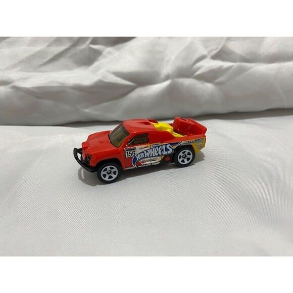 Hot Wheels Red Off Track #156 Truck Diecast 2012 1:64 Scale - Picture 2 of 11